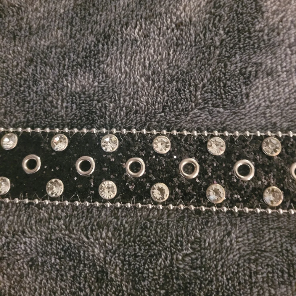Black Rhinestone Belt with Glitz Belt